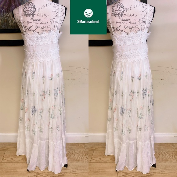 Anthropologie x Love Sam Fantine Lace Maxi Dress - Picture 6 of 9